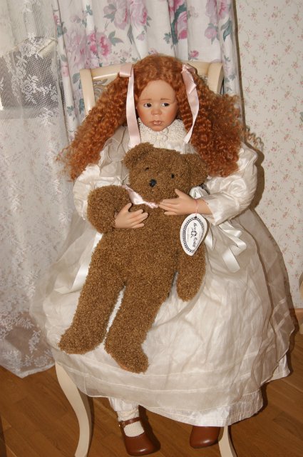 Красавица Теодора от немецкой художницы Marie Mischell, Marie Mischell puppencollection