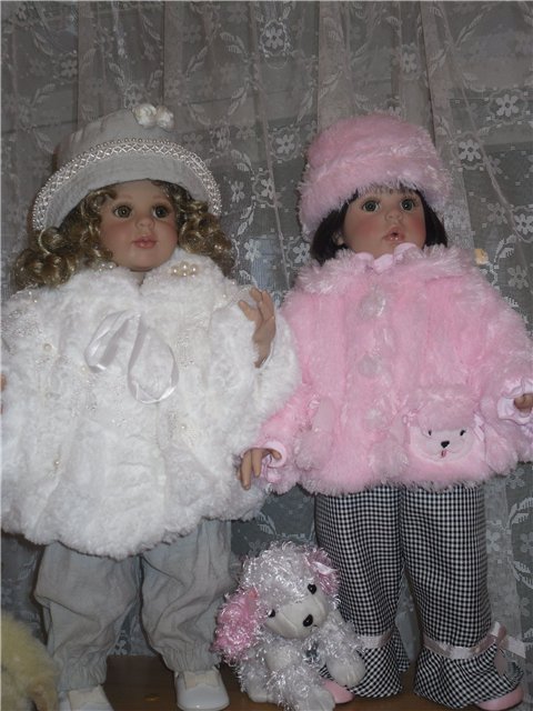 Шубка для Катюшки и ещё немножко...кой чего (фото 8)