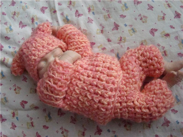 Сладкий, сахарный комочек....Кукла из пластика своими руками