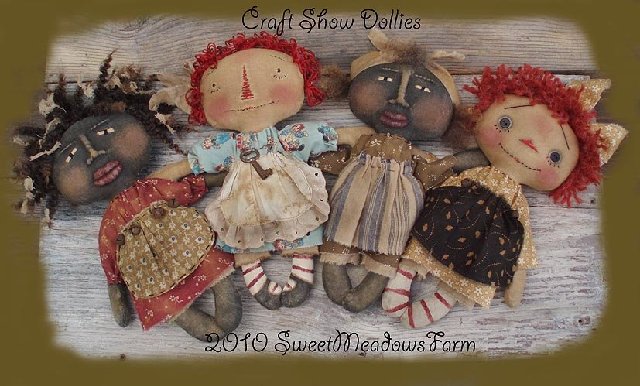 Sweet Meadows Farm - текстильные куклы (фото 7)