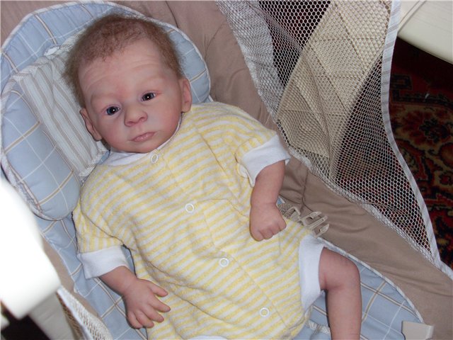 Васятка осваивается дома — Куклы Реборн (Reborn): домашние фото (фото 6)