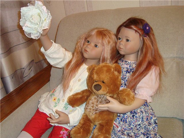 Первые куколки от Annette Himstedt в нашей коллекции: Tippi и Liniki 2006 года (фото 7)