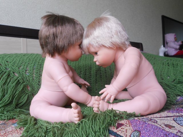 Близнецы - коллекционные куклы от Berjusa