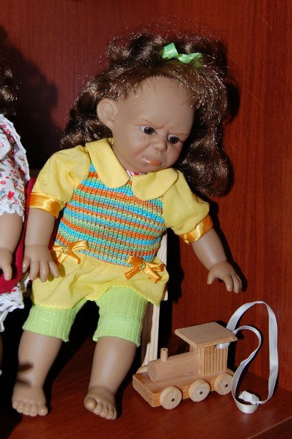 Куклы на полочке — Характерные испанские куклы: пупсы с мимикой (фото 8)