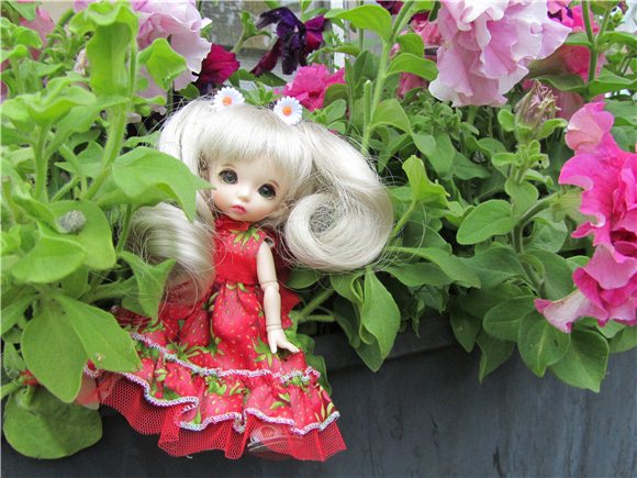Дюймовочка. Мэгги в саду | Бэйбики Дюймовочка. Мэгги в саду — Куклы Fairyland (ФэйриЛэнд): BJD (БЖД)