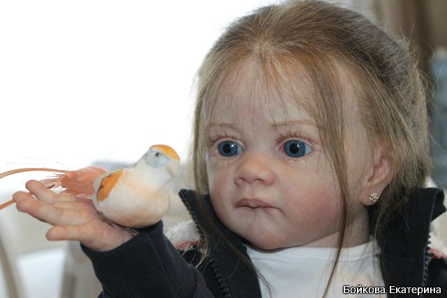 Кукла реборн Frida от Karola Wegerich в моём исполнении