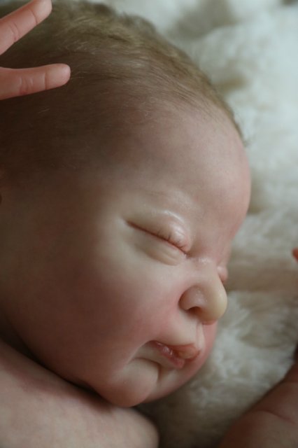 Спящая малышка Рози 2. Куколка реборн Виктории Вишни