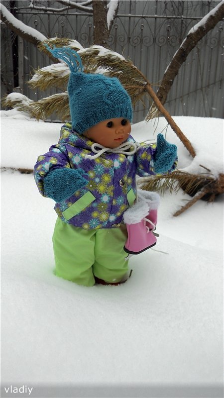 Лучше поздно, чем никогда. Или Мишелька и снег (фото 9)