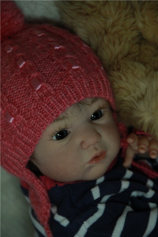 Малышка Карина. Куколка из молда Maike от Gudrun Legler