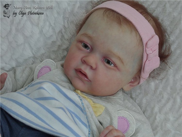 Марусенька (Mary Ann by Natali Blick), куклы реборн Ольги Плотниковой (фото 9)
