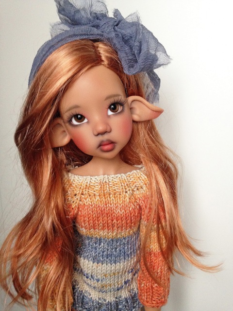 Оранжевое. Kaye Wiggs — Куклы Kaye Wiggs (Кайе Виггс): авторские BJD (БЖД)