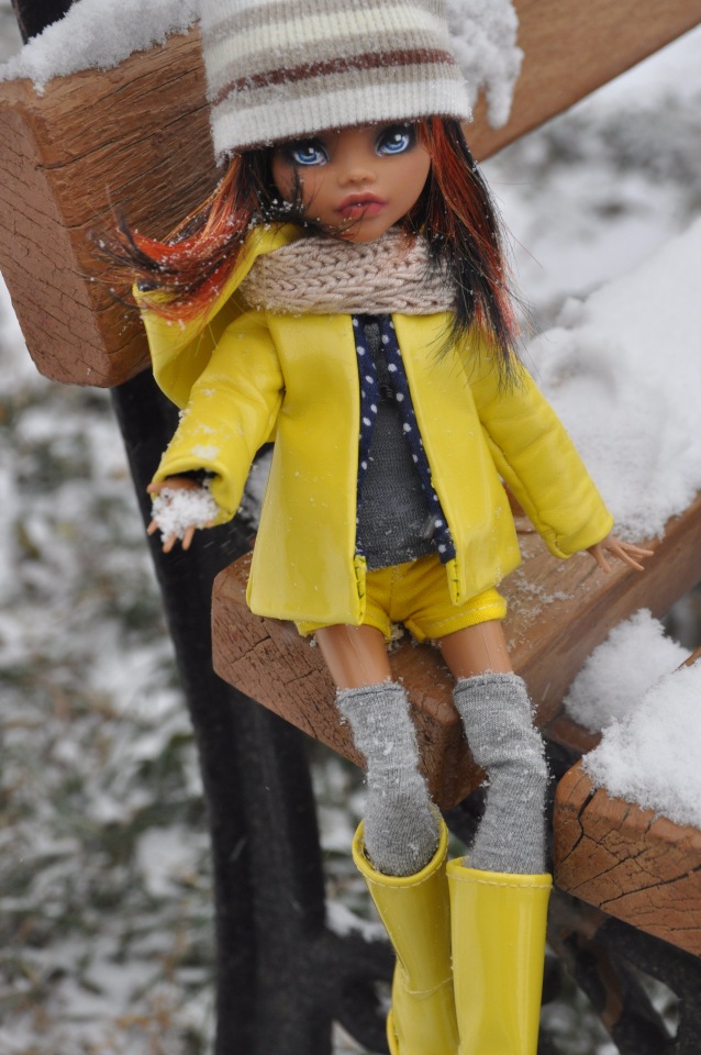 Первый снег — ООАК Monster High и Ever After High: репейнт