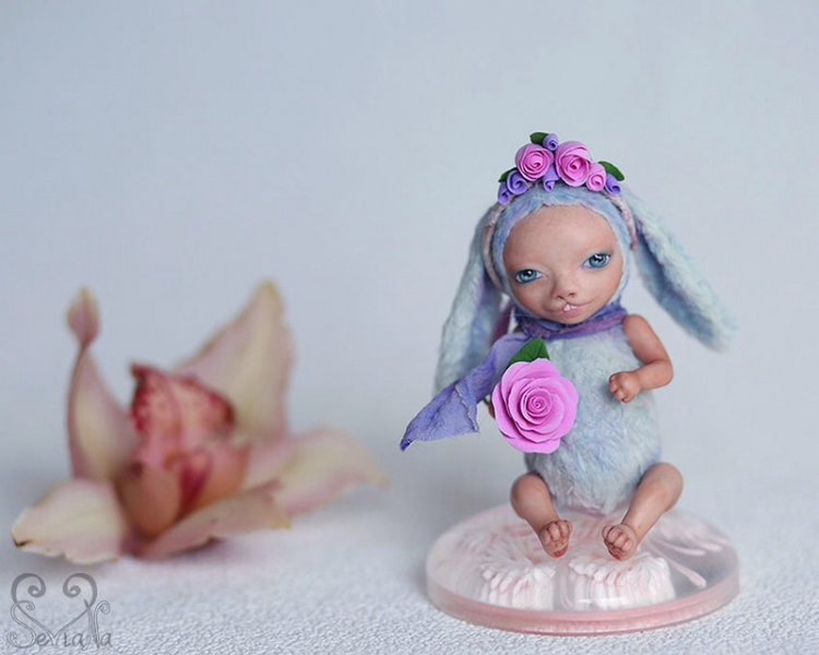 Авторская кукла-зая тедди долл Василиска от SeVlaNa (фото 4)