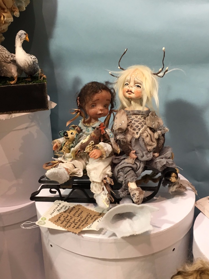 Москва "Гостиный двор" 2016 - Международная выставка "Искусство куклы" - мой взгляд