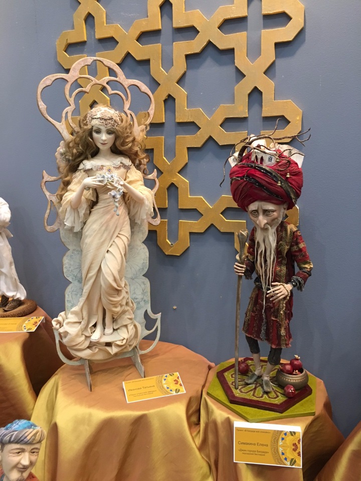 Москва "Гостиный двор" 2016 - Международная выставка "Искусство куклы" - мой взгляд