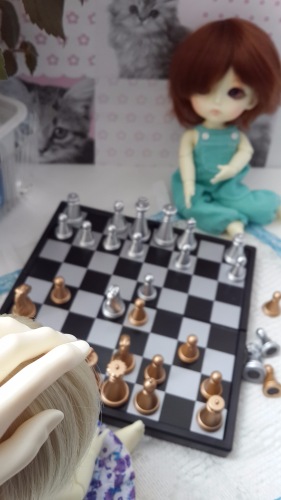 ... поиграем в шахматы — Куклы Latidoll (Лати): BJD (БЖД) (фото 8)