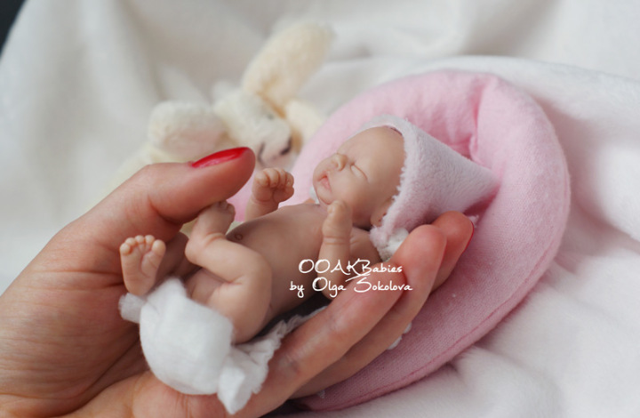 Эстель и Ульяна. Младенцы ООАК Ольги Соколовой (фото 7)