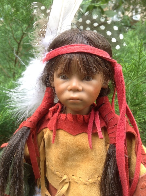 Девочка Индеец Дернеа - Kleine Dernea Himstedt Club 2005 год (фото 4)