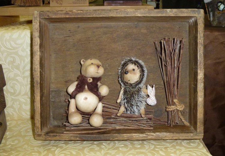 Весенний Бал Кукол на Тишинке: Ёжики