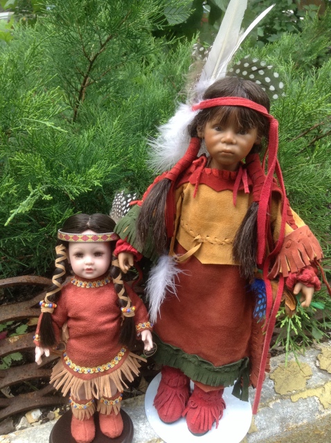 Девочка Индеец Дернеа - Kleine Dernea Himstedt Club 2005 год