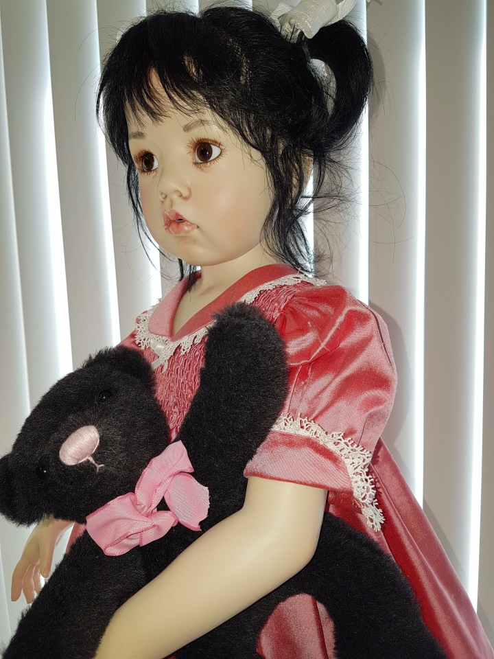 Пасхальная встреча в магазине кукол Хильдегард Гюнзел. Новая коллекция из резин 2017. Азиаточка Tian Yu