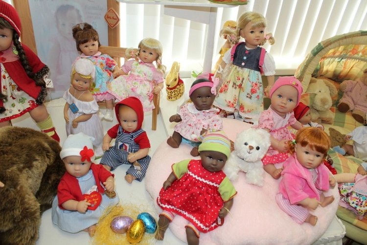 Пасхальная встреча в магазине кукол Гюнзел 2017. Куклы разных авторов