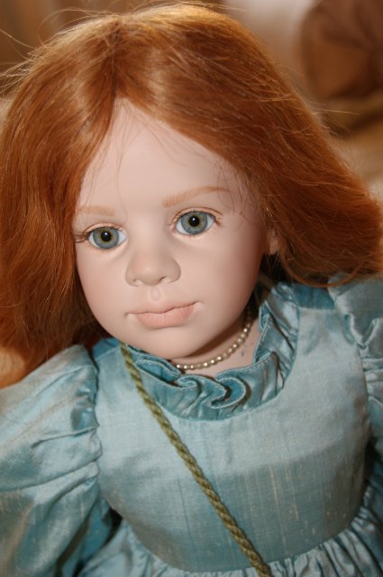 Мари Кристин от Хильдегард Гюнцель для Walterhauser puppenfaktur - зеленоглазое чудо