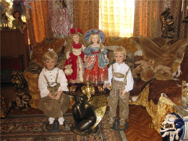 Коллекция виниловых кукол (обещанное продолжение , часть 2 )