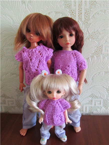 Сиреневое настроение | Бэйбики Сиреневое настроение — Одежда и обувь для кукол BJD (БЖД): 1/3