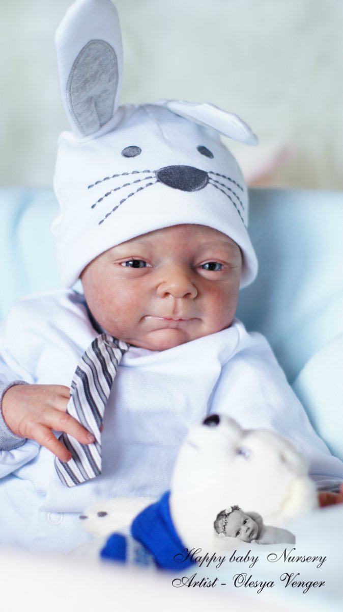 Андрейка-Веселейка. Кукла реборн Олеси Венгер