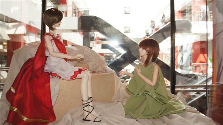 Московская выставка кукол BJD Оживающий театр