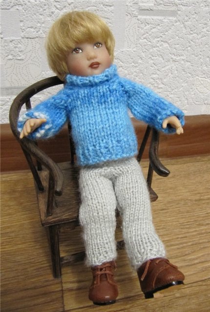 Как Михель на работу к маме ходил. Коллекционная кукла Helen Kish (фото 5)