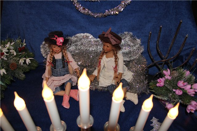 Новый год у Пуки и Лиллеморе от Annette Himstedt