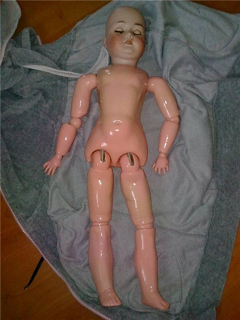 Реставрация антикварной куклы Simon & Halbig 1916 года