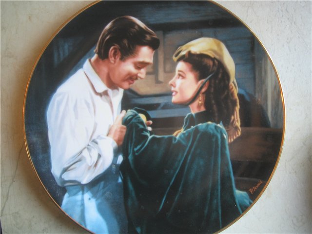 Моя коллекция тарелочек - куколок