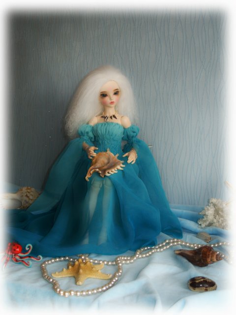 Морская нимфа — Одежда и обувь для кукол BJD (БЖД): 1/3 (фото 2)