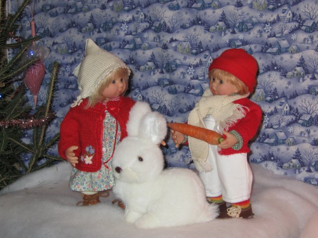 Новый год в семейке вихтелей. Куклы от Rosemarie Muller | Бэйбики Новый год в семейке вихтелей. Куклы от Rosemarie Muller