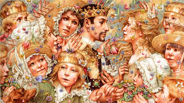 Рисунки художницы Anne Yvonne Gilbert