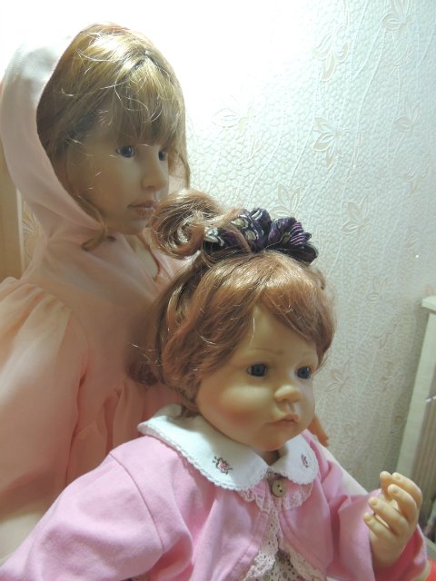 Нежная малышка Надюша от Bettine Klemm