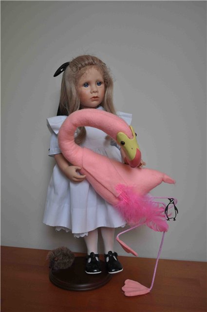 Алиса в стране чудес. Авторская кукла Julie Good-Kruger