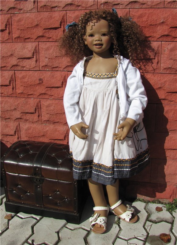 Вспоминая теплые дни. Полуденные танцы кукол Annette Himstedt (фото 7)