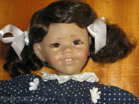 Знакомство с куклами Anni Aegerter фирмы Schmider Creativ. Тони - образ Пеппи или подружки Тома Сойера