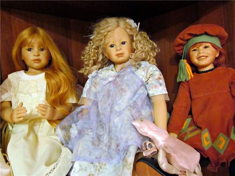 Моя маленькая плюшкокомпания, коллекционные куклы от Heidi Plusczok