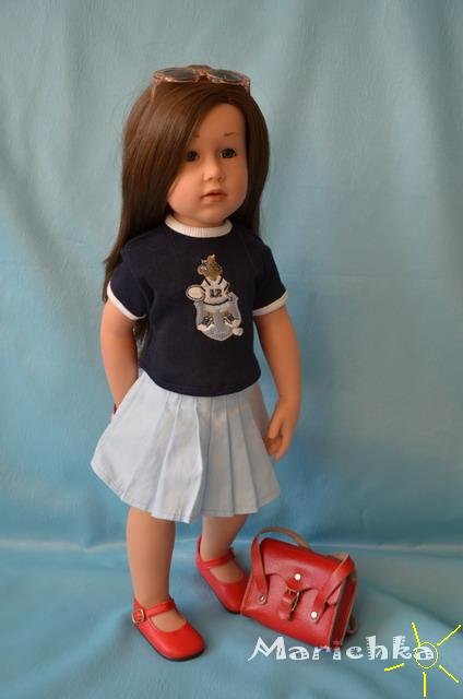 Клара и Изабель... или просто Снегурочки! Куклы Gotz