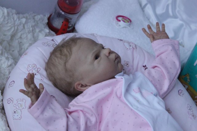 Детка Скарлет... Куколка реборн Виктории Вишни