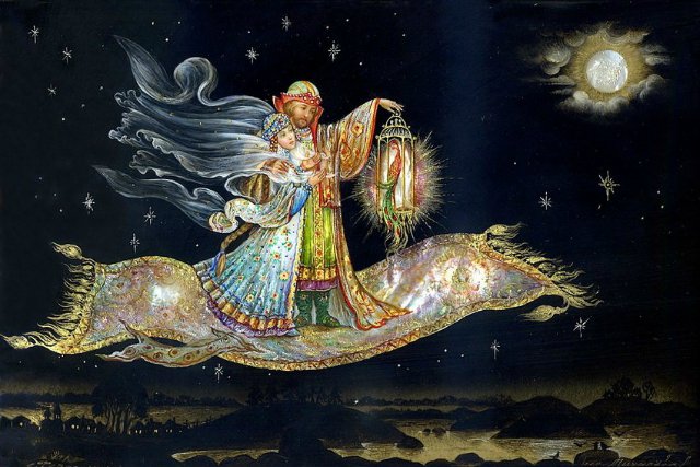 Усмотри тропинку в сказку или Здесь русский дух, здесь Русью пахнет. Федоскинская лаковая миниатюра