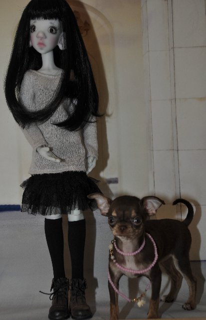 Моя первая СД от Кайе Виггз - Тобушка. Серая по скину, но такая яркая в жизни