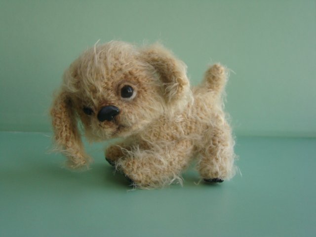 Щен. Авторская игрушка Ольги Чернухо (фото 10)