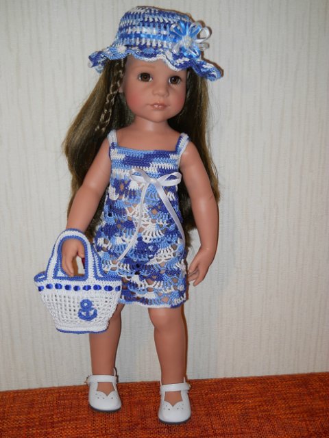 Вязание для кукол Gotz — Одежда и обувь для кукол своими руками: фото