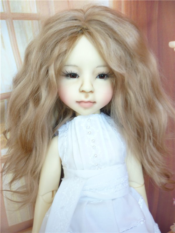 Парички для кукол BJD по авторской технологии Лидии Снуль (фото 3)